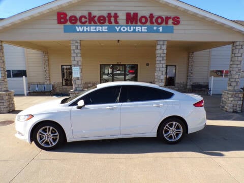 2018 Ford Fusion for sale at Beckett Motors in Camdenton MO