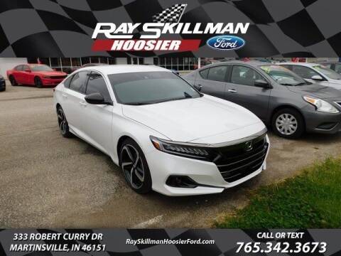 2021 Honda Accord for sale at Ray Skillman Hoosier Ford in Martinsville IN