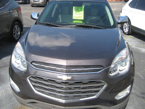 2016 Chevrolet Equinox for sale at Gillespie Motor Company in Paris TN