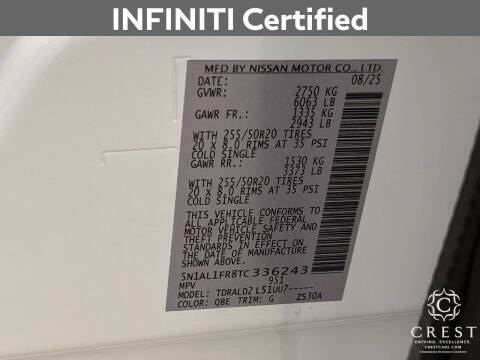 2026 Infiniti QX60 Luxe