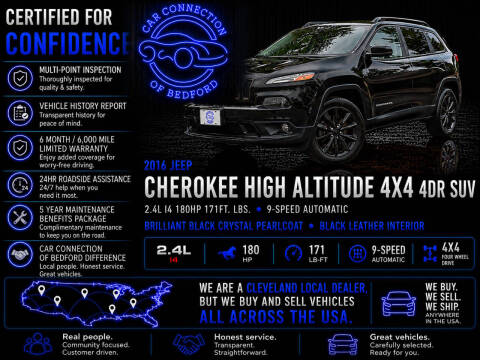 2016 Jeep Cherokee High Altitude
