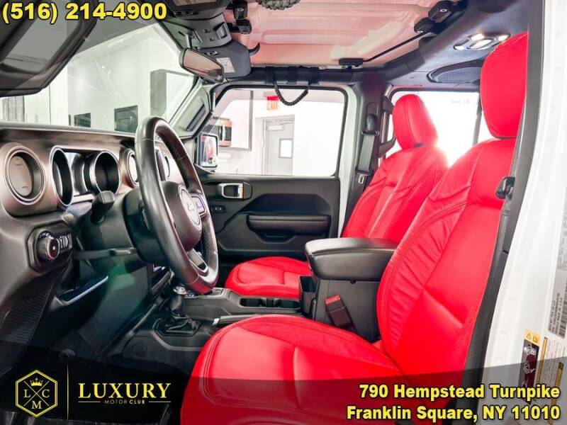 2021 Jeep Wrangler Unlimited for sale at LUXURY MOTOR CLUB in Franklin Square NY