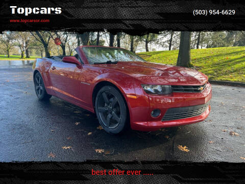 2015 Chevrolet Camaro for sale at Topcars in Wilsonville OR
