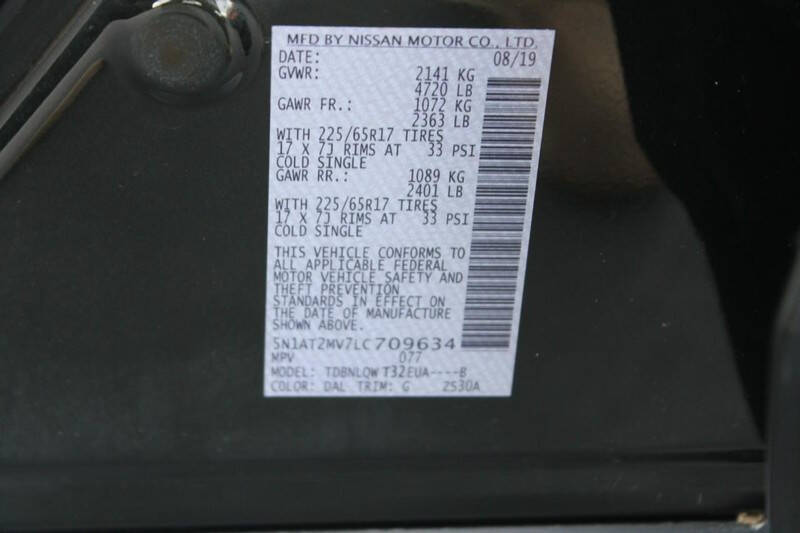 2020 Nissan Rogue SV