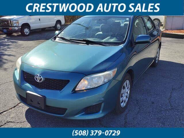 2009 Toyota Corolla for sale at Crestwood Auto Sales in Swansea MA