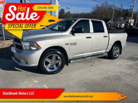 2016 RAM 1500 for sale at Blackhawk Motors LLC in Beaver Falls PA