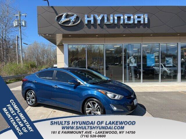 2015 Hyundai Elantra for sale at Shults Hyundai in Lakewood NY