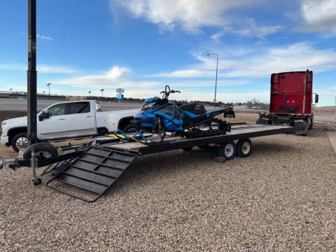 2015 4 Place snowmobile trailer Snowmobile Trailer for sale at Northern Car Brokers in Belle Fourche SD