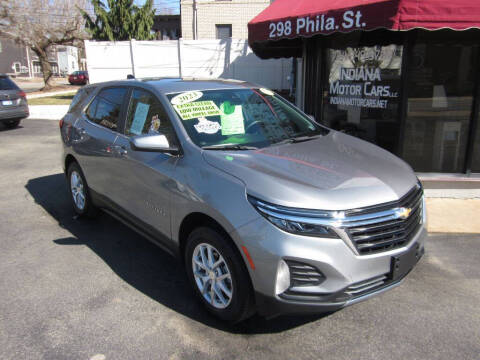2023 Chevrolet Equinox for sale at INDIANA MOTORCARS LLC in Indiana PA