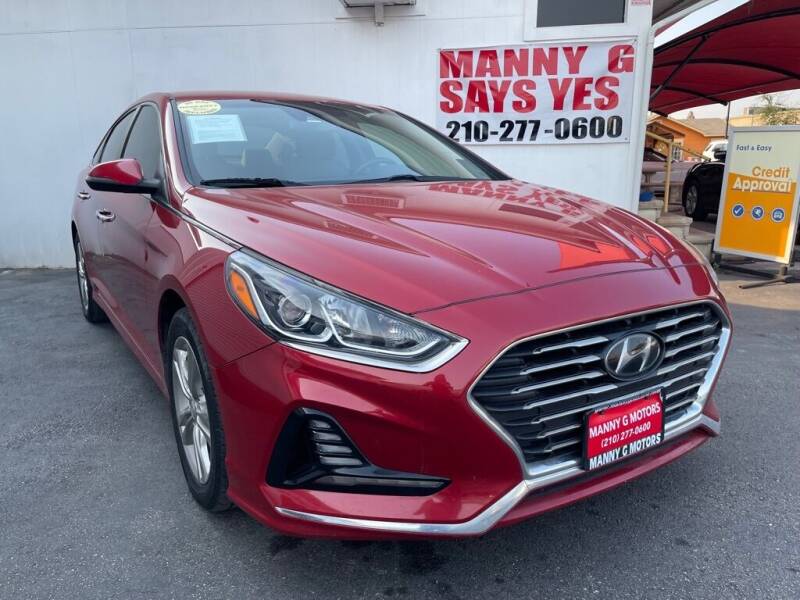 2018 Hyundai Sonata for sale at Manny G Motors in San Antonio TX