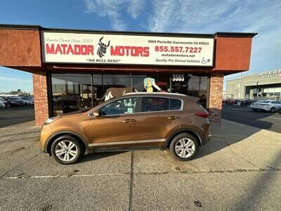 2018 Kia Sportage for sale at Matador Motors in Sacramento CA