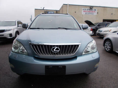 2008 Lexus RX 350 for sale at ACH AutoHaus in Dallas TX