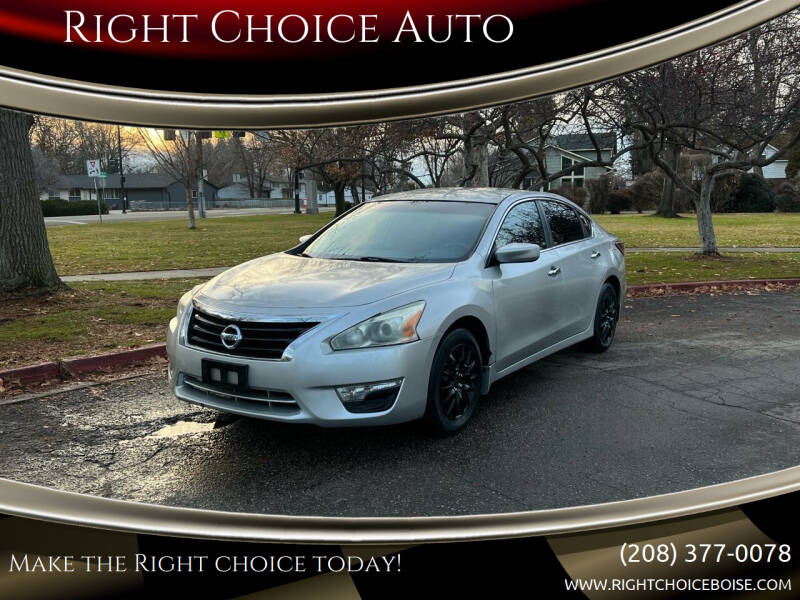 2015 Nissan Altima for sale at Right Choice Auto in Boise ID