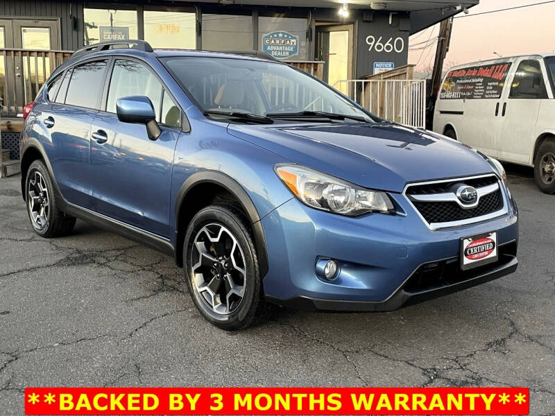 2014 Subaru XV Crosstrek for sale at CERTIFIED CAR CENTER in Fairfax VA