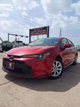 2020 Toyota Corolla for sale at AMT AUTO SALES LLC in Houston TX