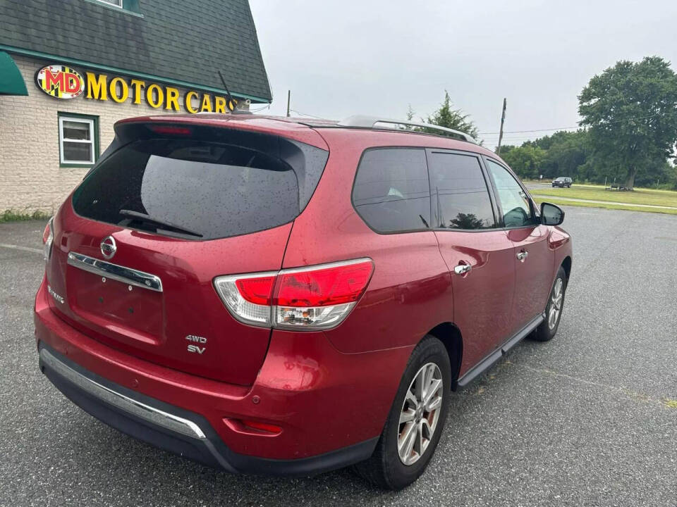 2014 Nissan Pathfinder for sale at MD MOTORCARS in Aberdeen, MD