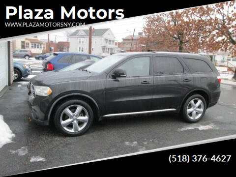 2011 Dodge Durango for sale at Plaza Motors in Rensselaer NY