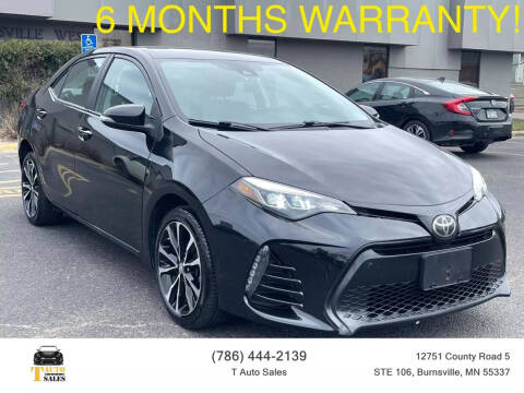 2017 Toyota Corolla for sale at T AUTO SALES LLC in Burnsville MN