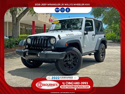 2018 Jeep Wrangler JK for sale at Bourne's Auto Center in Daytona Beach FL