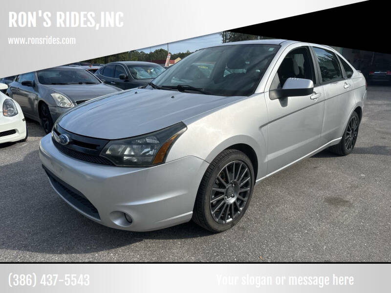 2010 Ford Focus for sale at RON'S RIDES,INC in Bunnell FL