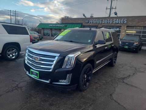 2015 Cadillac Escalade ESV for sale at Festus Auto Sales in Milwaukee WI