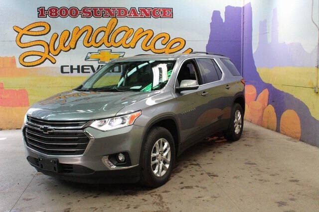 Used 2021 Chevrolet Traverse LT with VIN 1GNEVGKWXMJ163019 for sale in Grand Ledge, MI