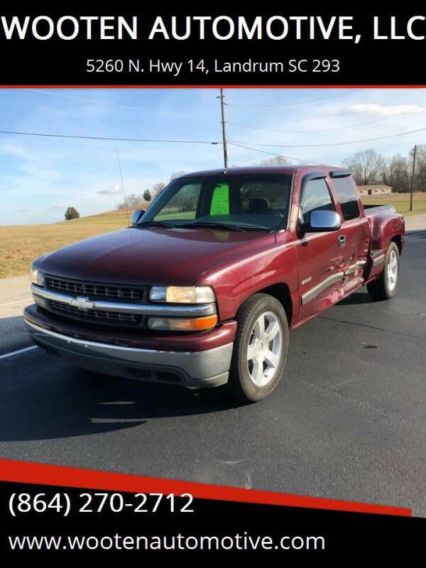 2000 Chevrolet Silverado 1500 for sale at WOOTEN AUTOMOTIVE, LLC - Insurance Rebuildables in Landrum SC