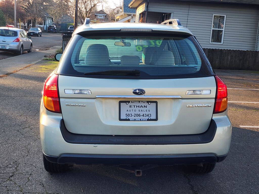 2007 Subaru Outback for sale at ETHAN AUTO SALES LLC in Portland, OR