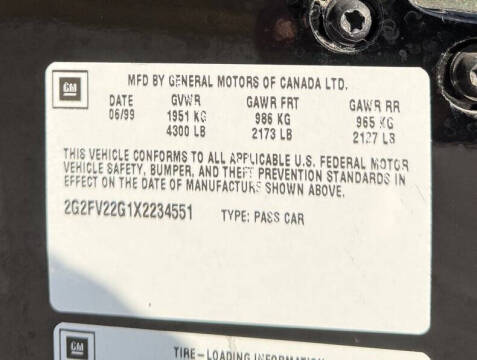 1999 Pontiac Firebird