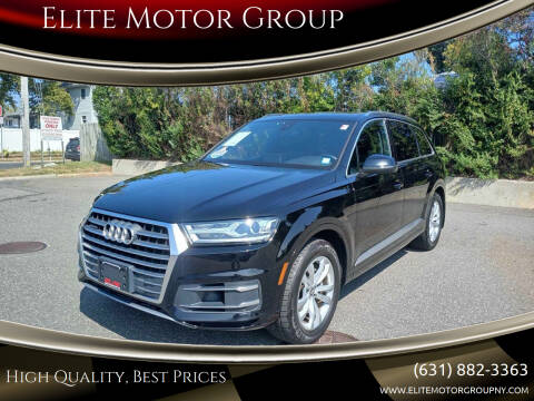 2017 Audi Q7 for sale at Elite Motor Group in Lindenhurst NY