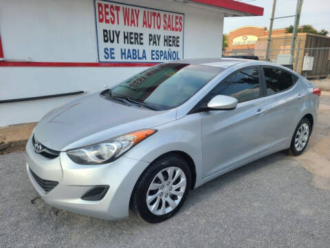 2012 Hyundai Elantra for sale at Best Way Auto Sales II in Houston TX