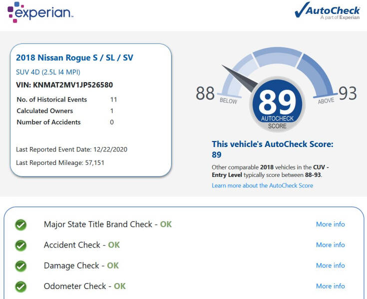 2018 Nissan Rogue SL