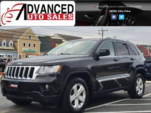 2012 Jeep Grand Cherokee for sale at Advanced Auto Sales in Dracut MA