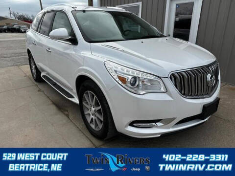 2017 Buick Enclave for sale at TWIN RIVERS CHRYSLER JEEP DODGE RAM in Beatrice NE