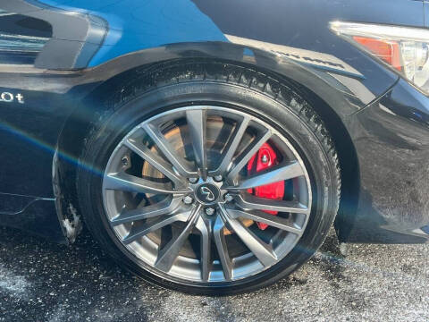 2017 Infiniti Q50 Red Sport 400