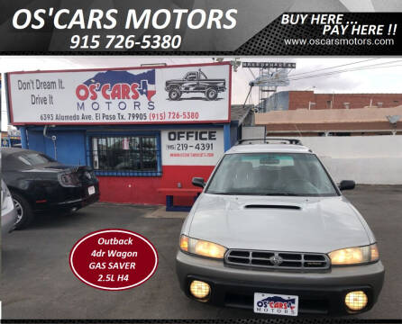 1999 Subaru Legacy for sale at Os'Cars Motors in El Paso TX