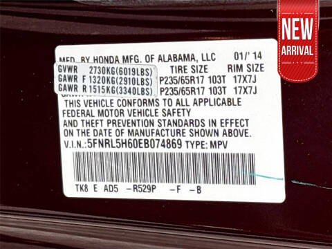 2014 Honda Odyssey EX-L