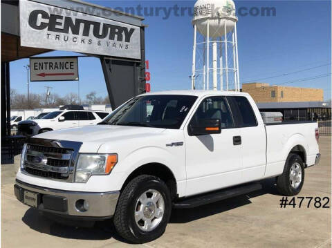2014 Ford F-150 for sale at CENTURY TRUCKS & VANS in Grand Prairie TX