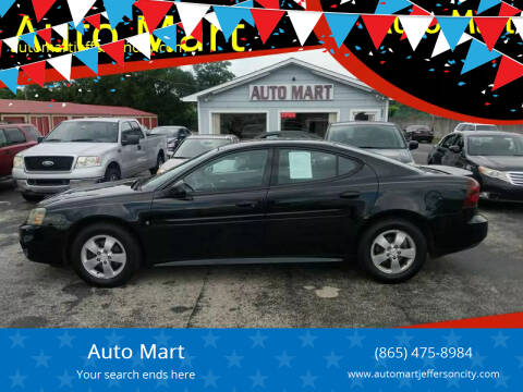 2007 Pontiac Grand Prix for sale at Auto Mart in Jefferson City TN