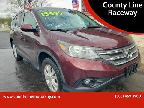 2012 Honda CR-V for sale at County Line Raceway in Macedon NY