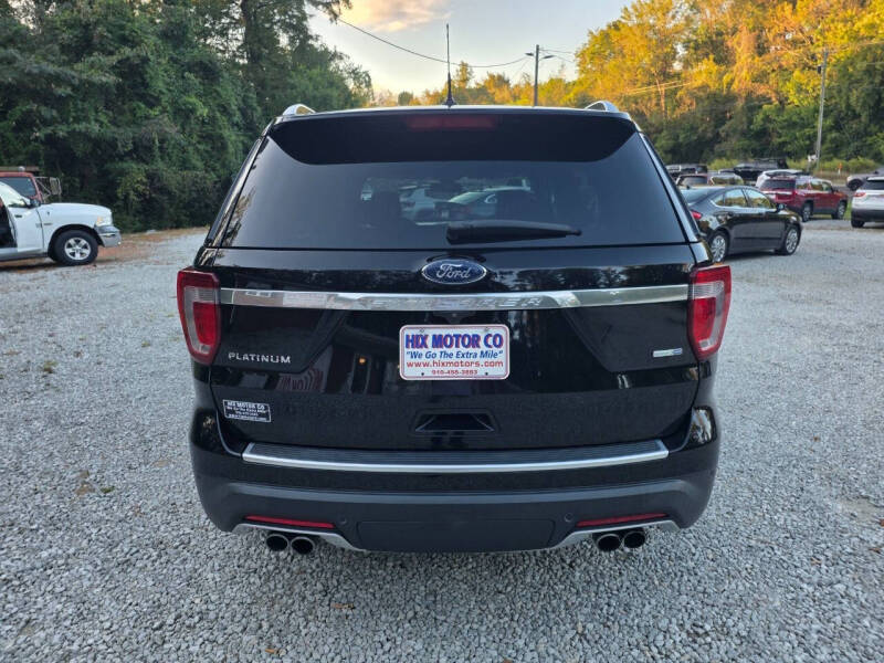 2018 Ford Explorer Platinum