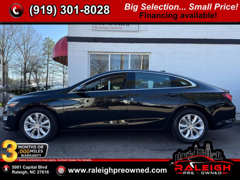 2021 Chevrolet Malibu for sale at Raleigh Pre-Owned in Raleigh NC