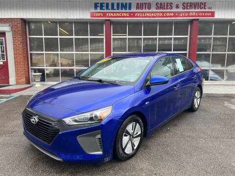 2019 Hyundai Ioniq Hybrid for sale at Fellini Auto Sales & Service LLC in Pittsburgh PA