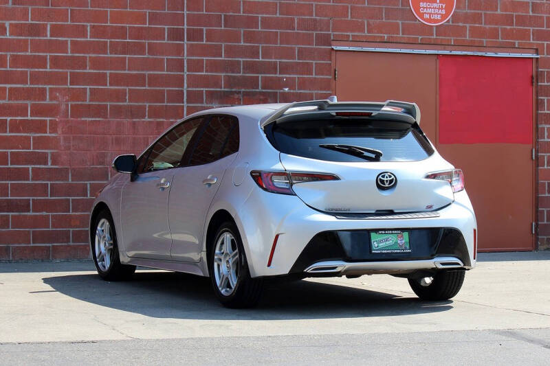 2019 Toyota Corolla Hatchback SE