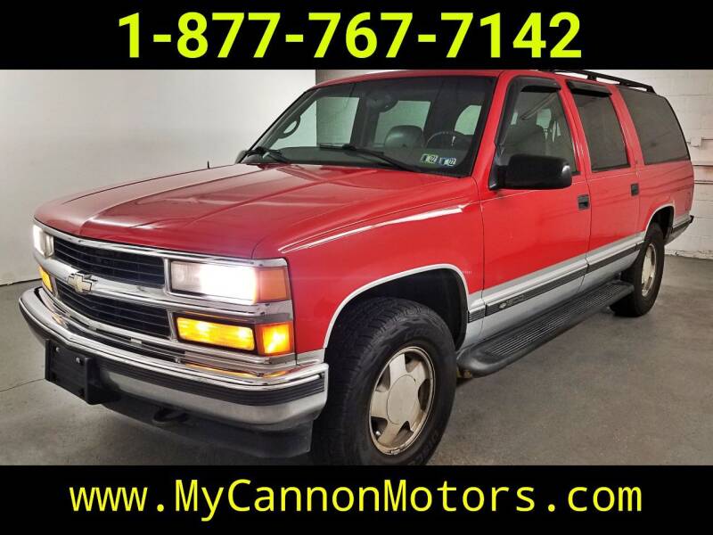 1997 Chevrolet Suburban for sale at Cannon Motors in Silverdale PA
