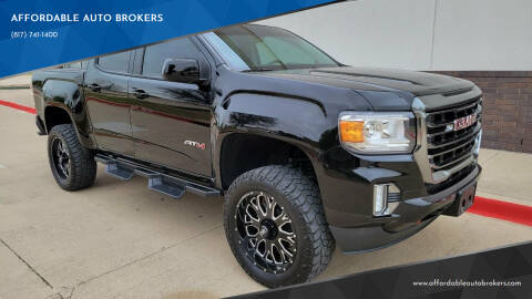 2021 GMC Canyon for sale at AFFORDABLE AUTO BROKERS in Keller TX