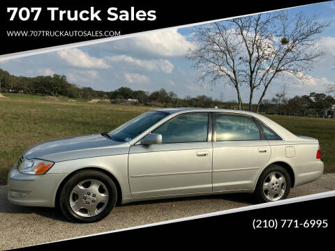 2003 Toyota Avalon for sale at BRACKEN MOTORS in San Antonio TX