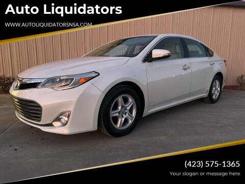 2013 Toyota Avalon for sale at Auto Liquidators in Bluff City TN