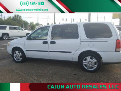 2008 Chevrolet Uplander for sale at Cajun Auto Resales, LLC in Lafayette LA