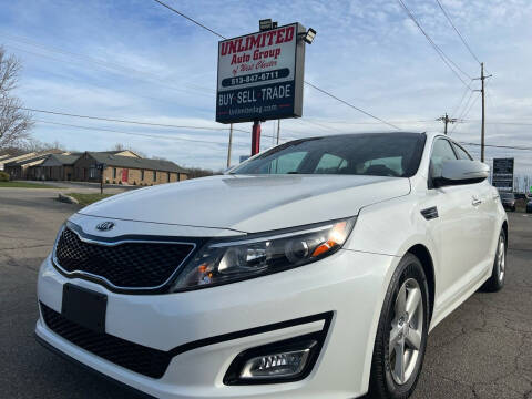 2015 Kia Optima for sale at Unlimited Auto Group in West Chester OH